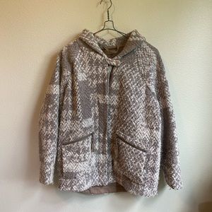 Prana jacket, organic cotton and wool blend. One size